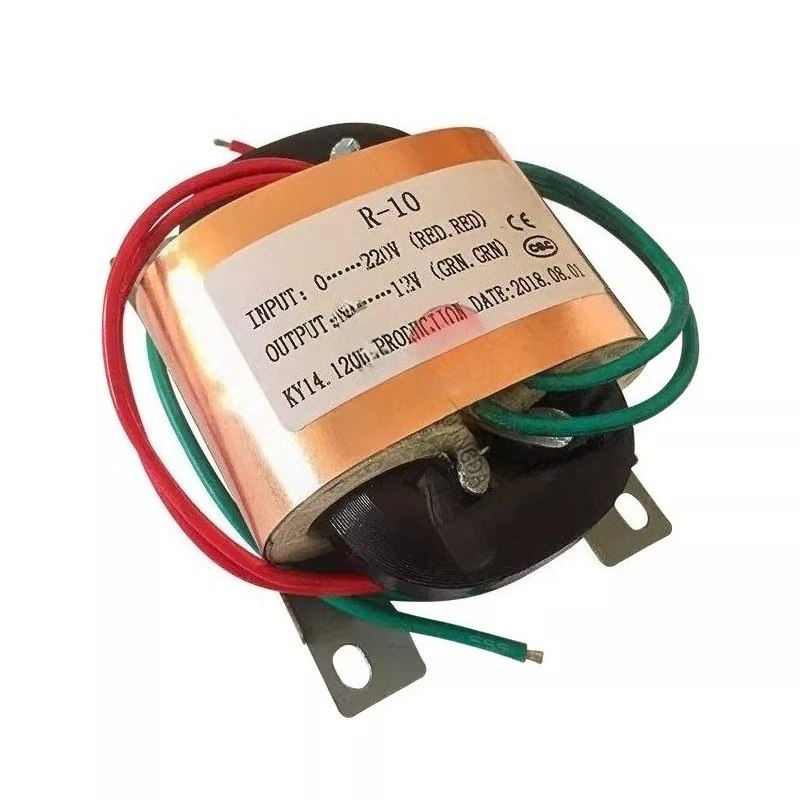 

All-copper front-stage R-type transformer 220V single and double 6V9V12V15V18V24VA
