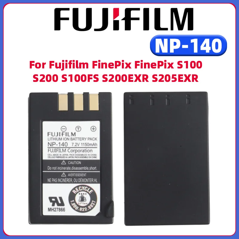 1~4Pcs original 1150mAh NP-140 FNP-140 np-140 np 140 Camera Battery for Fujifilm Fuji FinePix S100 S200 S100FS S200EXR S205EXR