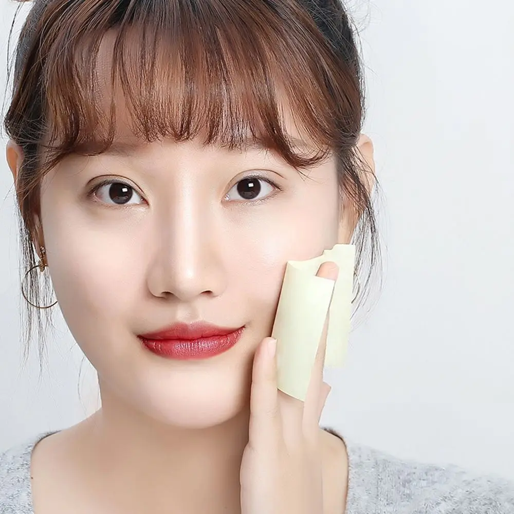 100Pcs Oil Removal Face Oil Blotting Paper Anti-grease Skin Care Facial Oil Absorbing Paper Oil Control Green Tea