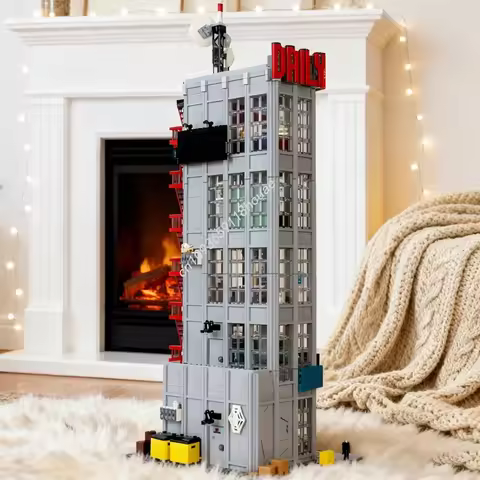 3142pcs MOC Daily Bugle Re Scaled Mod Modulared Model Building blocks Assemble toys DIY Christmas gift idea Brick Kids Birthday