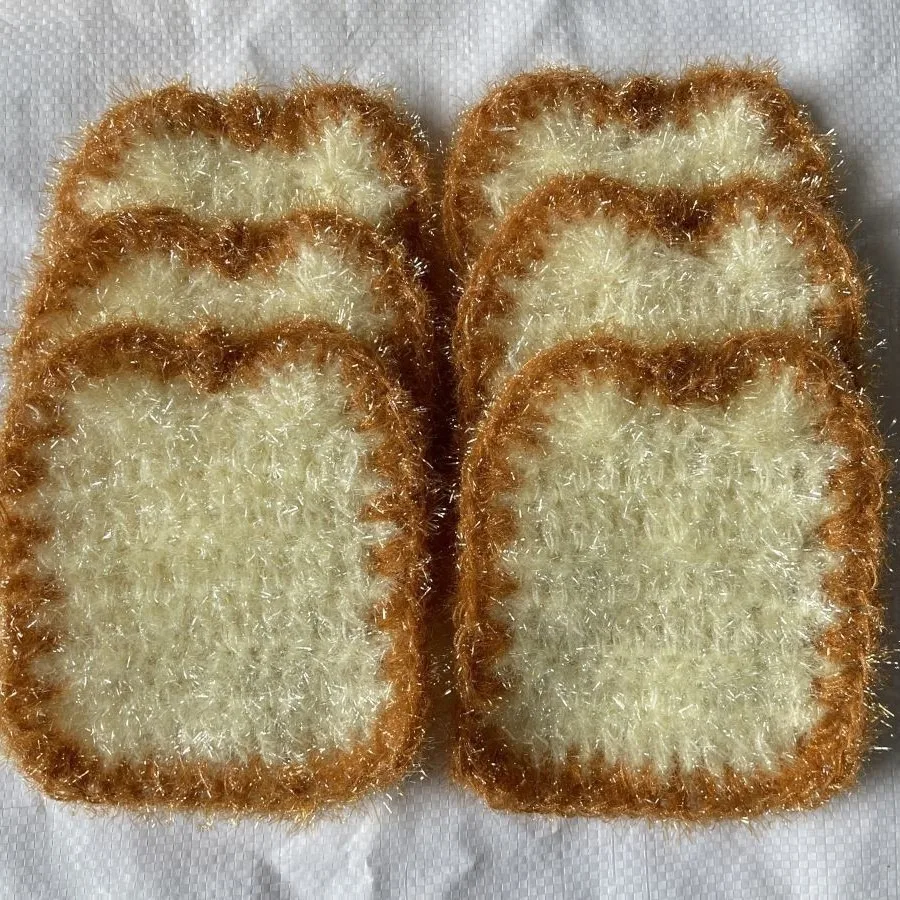

Acrylic bread dish towel, cleaning cloth, multifunctional dishwashing cloth