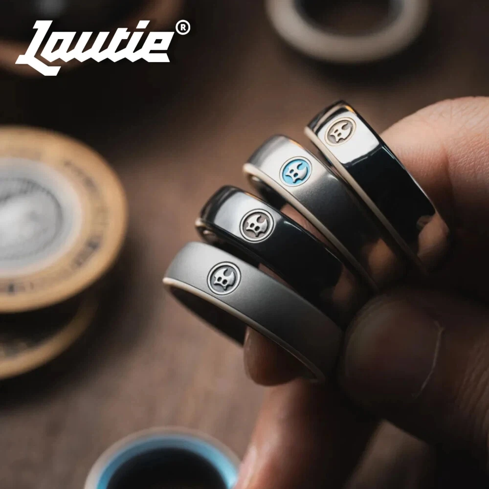 

Кольцо-спиннер LAUTIE Mechanic-I Slim Ring, серия Spy Wars, антистресс-игрушка для взрослых, оригинальный дизайн