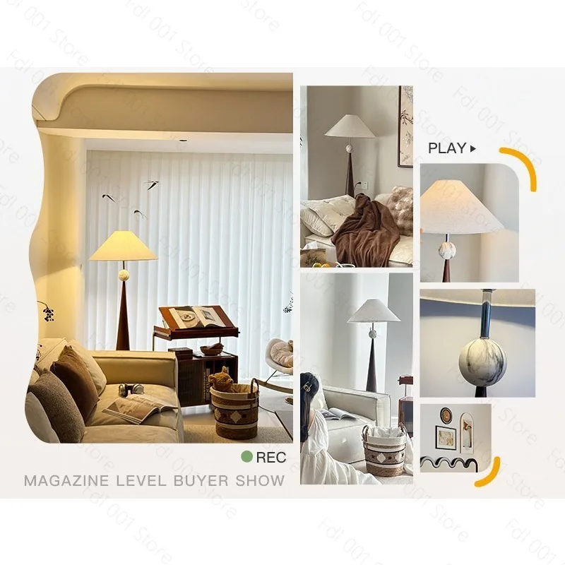 Retro Floor Lamp Italian Style for Living Room Bedroom Vintage Home