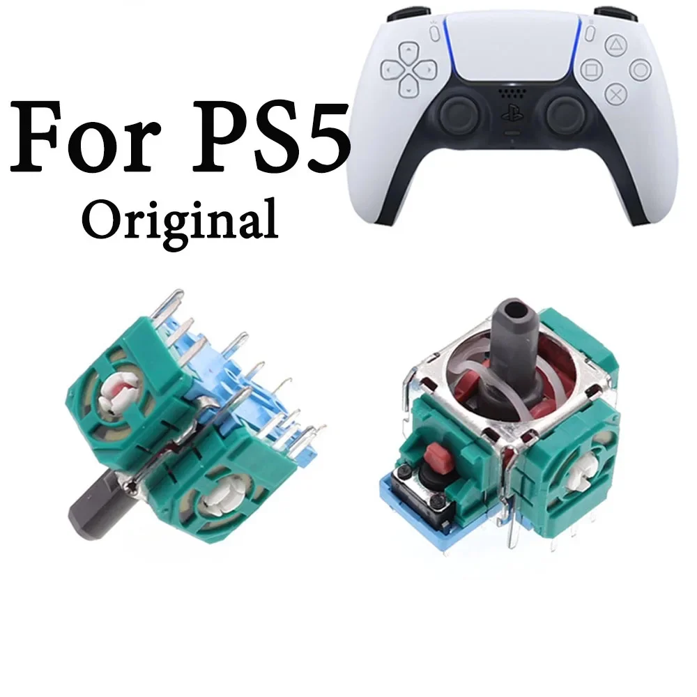 2-20 шт. оригинальный джойстик для контроллера PS5, высокоточный игровой геймпад, аналоговый датчик, запасные части для ремонта