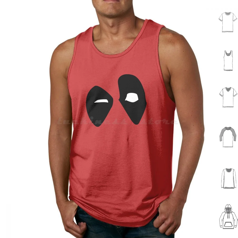 Camiseta sin mangas Chimichanga Man Action Red Eyes Blades Comics Humor Mercenary, estilo chaleco sin mangas, Chimichanga Dead Comic Comics