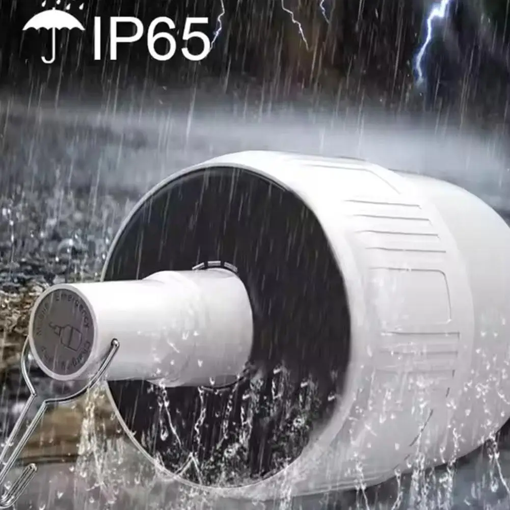 

Camping Lantern Solar LED Light DC Fast Charging Portable Bulb 5Lighting Modes Tent Hanging Bulb for Outdoor Hiking Emergen J9W0