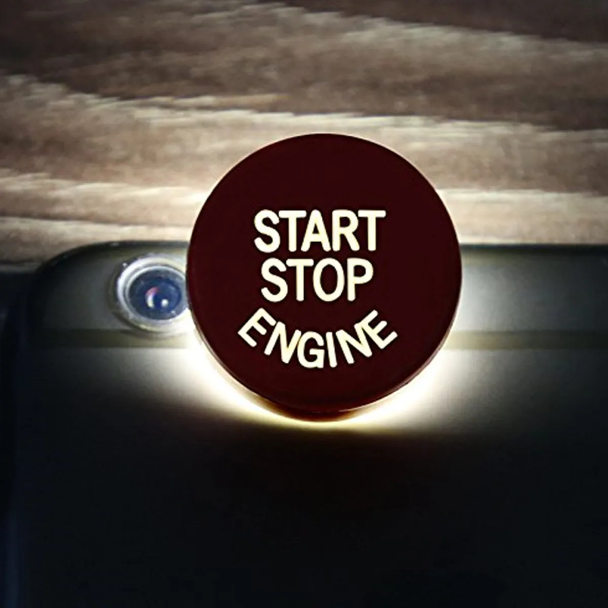 Car Engine Start Stop Push Button Switch Replacement Cover For BMW 5 Series G30 G38 6GT G32 X3 G01 X4 G02 F20 F22 F30 F10 F12 - view 4