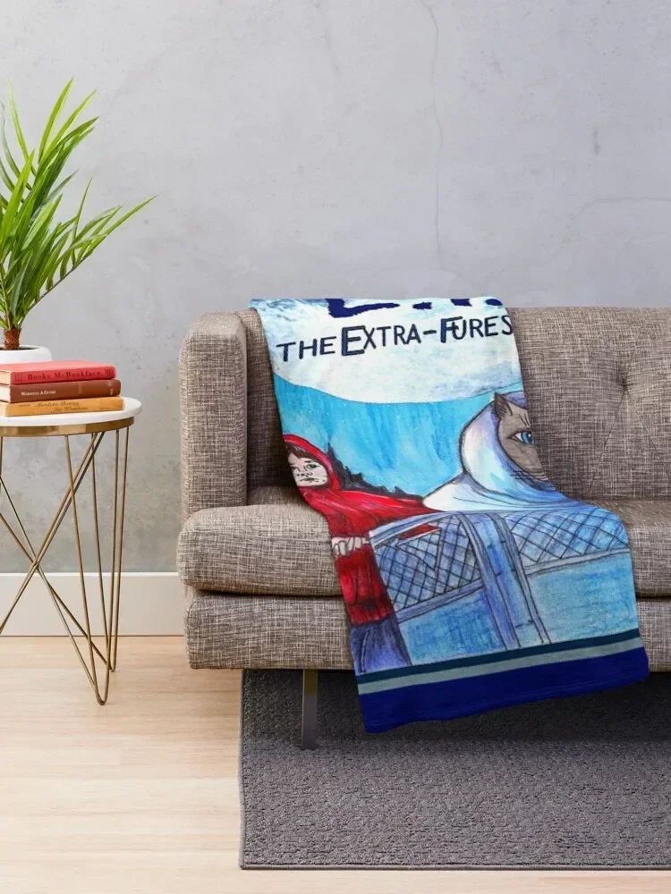 E.T. The Extra-Furestrial Throw Blanket For Sofa Thin Nap Thin Blankets