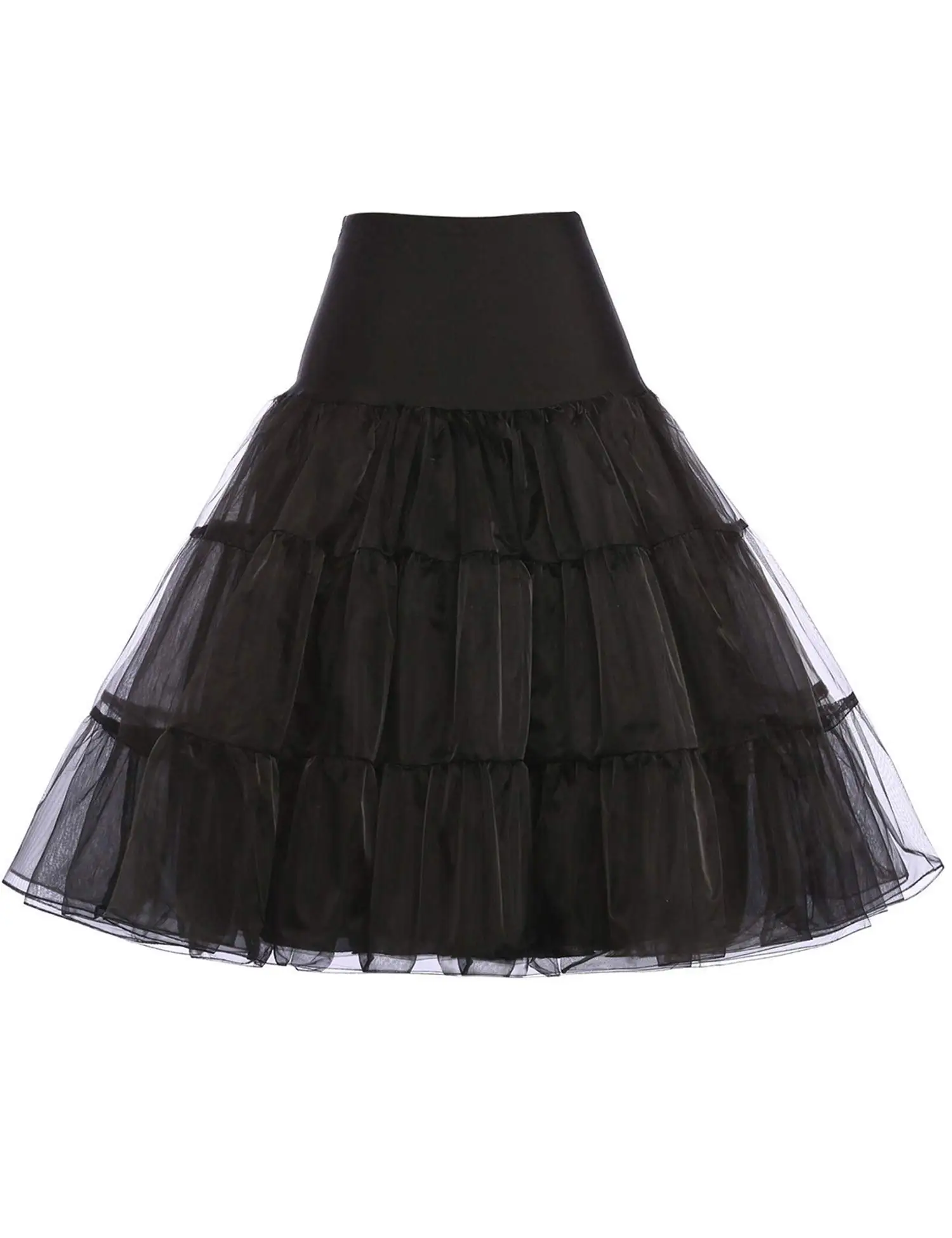 Gonna sottoveste anni '50 Rockabilly Dress Crinoline Tutu sottogonne per donna 2025