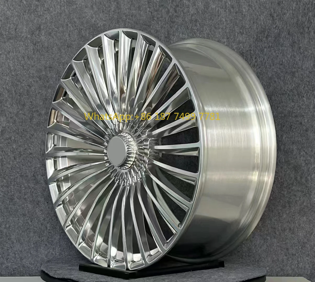 

High Performance 17 18 19 20 21 22 Inch Polish Forged Alloy Wheels Multi-Spoke Design Fit for. . S Class. G Class