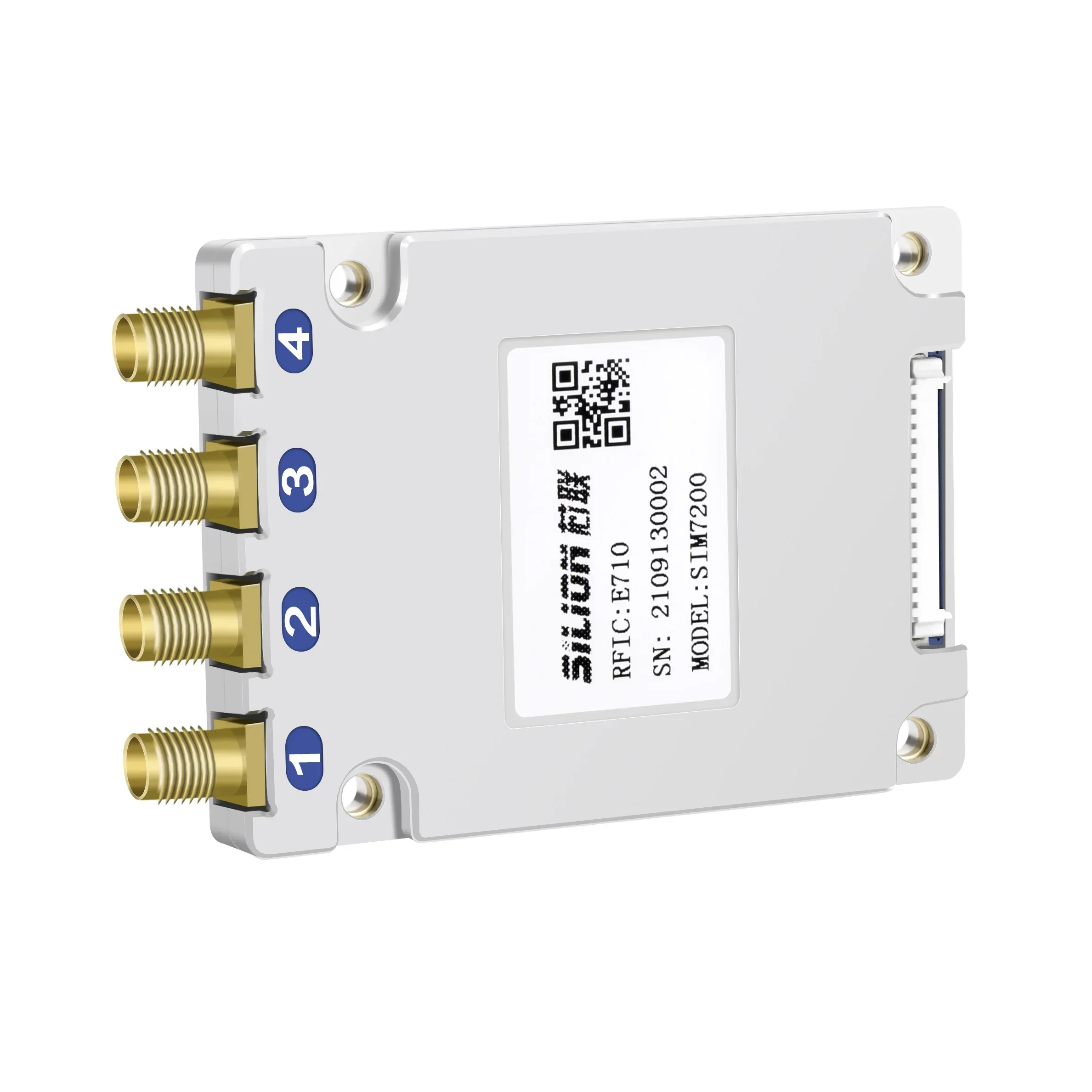 NEW SIM7200 4 Ports UHF RFID Reader Module IMPINJ E710 Chipset for PDA  uhf lector UHF Reader RFID Module
