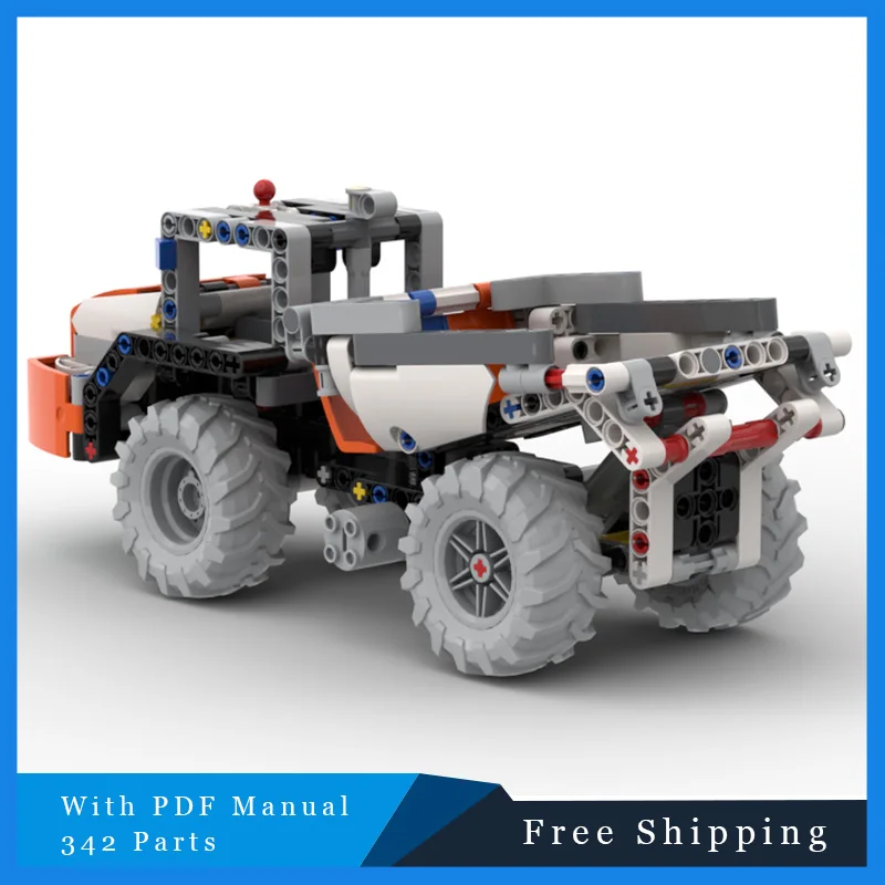 342 PCS Creative Cool Truck Technical Building Blocks Bricks Model Education DIY Assembly Toys For Kids Christmas Birthday Gifts
