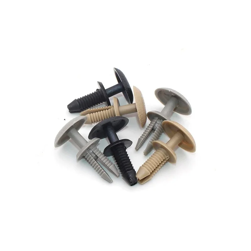 30pc Auto Body Push Retainer Clips Plastic Pins Car Interior Headliner Fasteners Upholstery Repair and Trim Panel Replacement