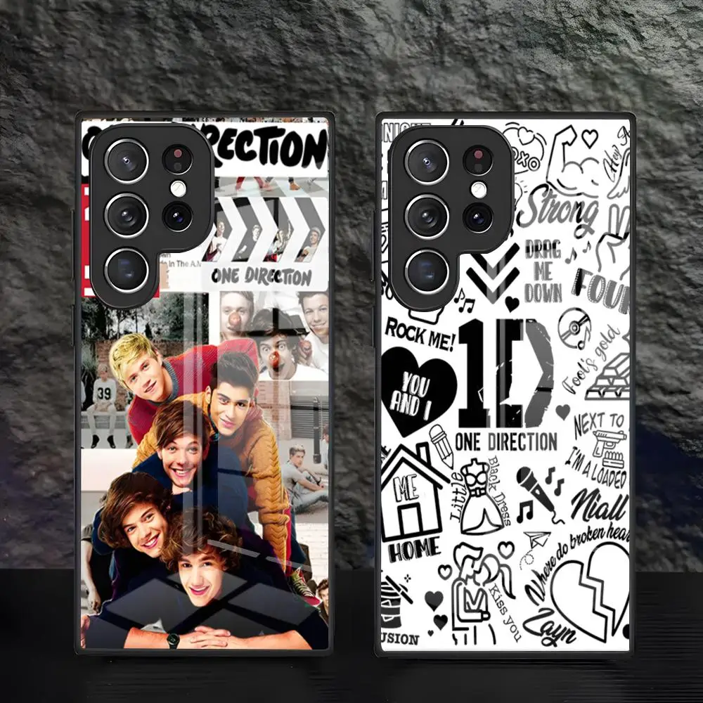 Band O-One Direction Phone Case For Samsung S26 S25 Edge Ultra 24 23 22 21 Ultra Plus Fe A55 56 15 4G 5G Glass Cover
