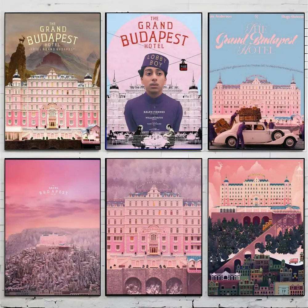 Movie Comedy G-The Grand Budapest Hotel Poster Superior Home Space  Indoor Decorative Art & Home Decor