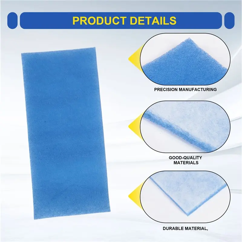 Paint Booth For Replacement Filters, 6 Pieces For Portable Sprays Booth Airbrush Sprays Booth Exhaust-AT30