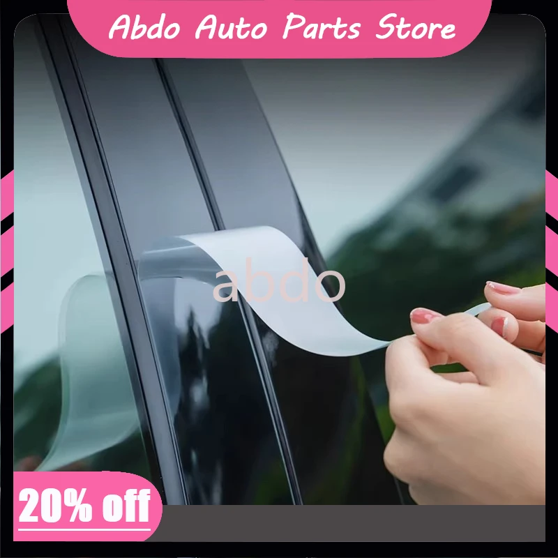 abdo For Chery Exeed ET8 Modification Middle Column Sticker Window B Pillar Protective Film Scratch-resistant Wear-resistant Too