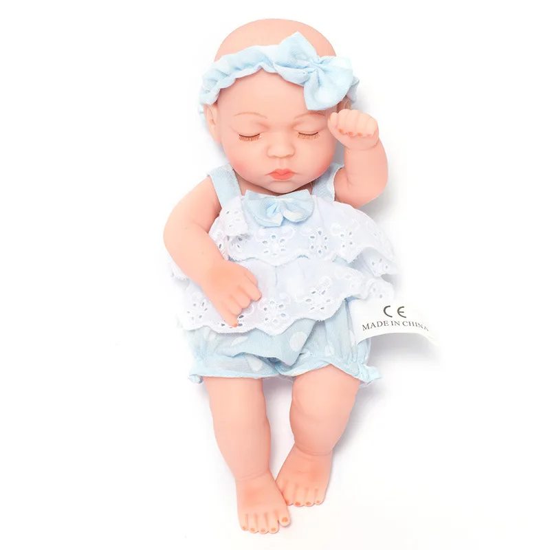 30cm reborn doll, life-like baby doll, fashionable dress-up doll, silicone baby doll