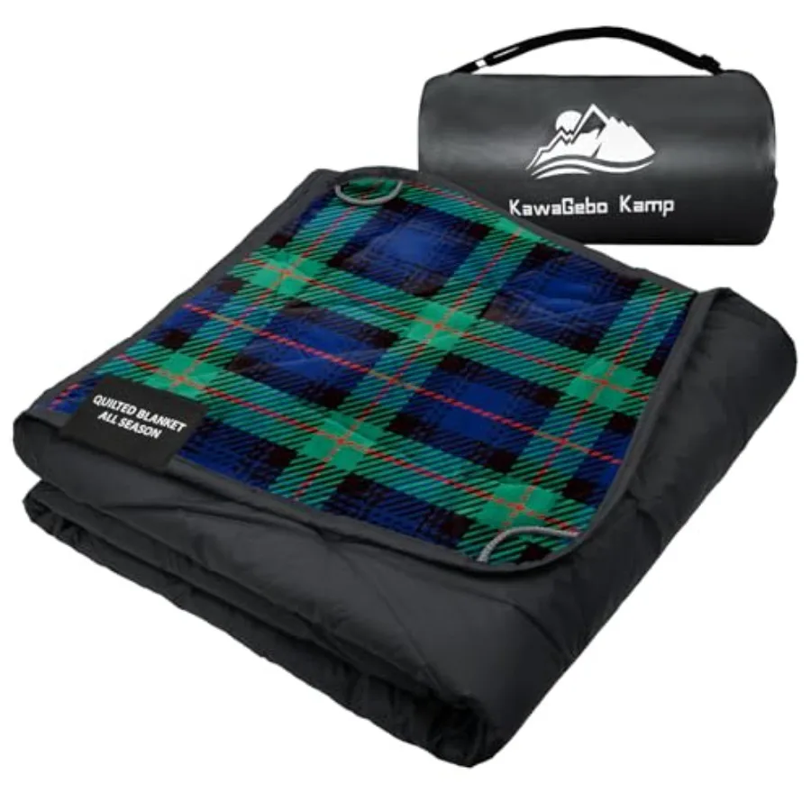 

Большое уличное водонепроницаемое одеяло из утолщенного флиса для стадионов, кемпинга, автомобиля, домашних животных, пикников - ветрозащитное, можно носить, можно стирать в машине