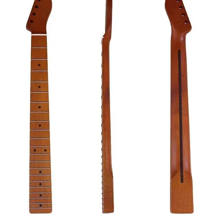 

Roasted Maple Guitar Neck, 21 Frets, 22.5 Inch, For