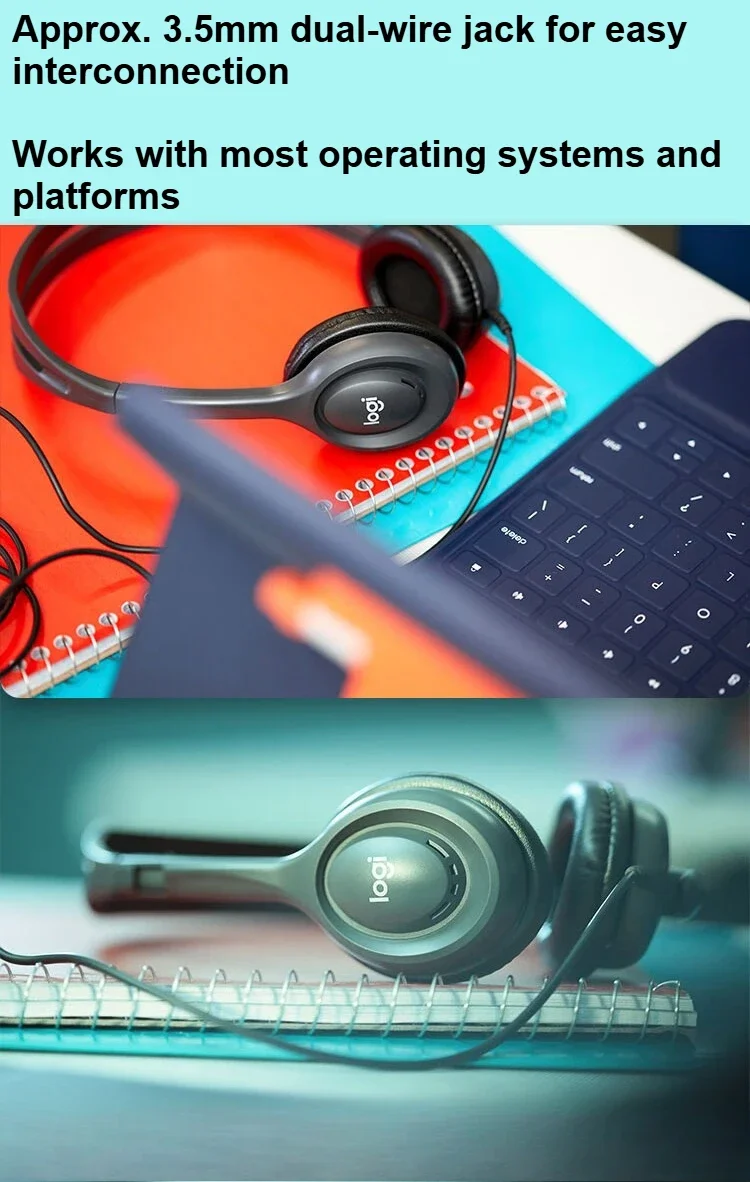 Logitech G304 + H110 Gaming Combo, Wireless Mouse with Stereo Headset for PC Work Home Office Online Study Zoom Skype Call