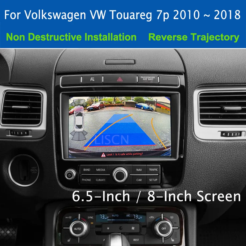 HD Front Rear Backup Camera For Volkswagen VW Touareg 7p 2010 ~ 2018 OEM Screen Plug and Play Auto Parking Aid Reverse Camera