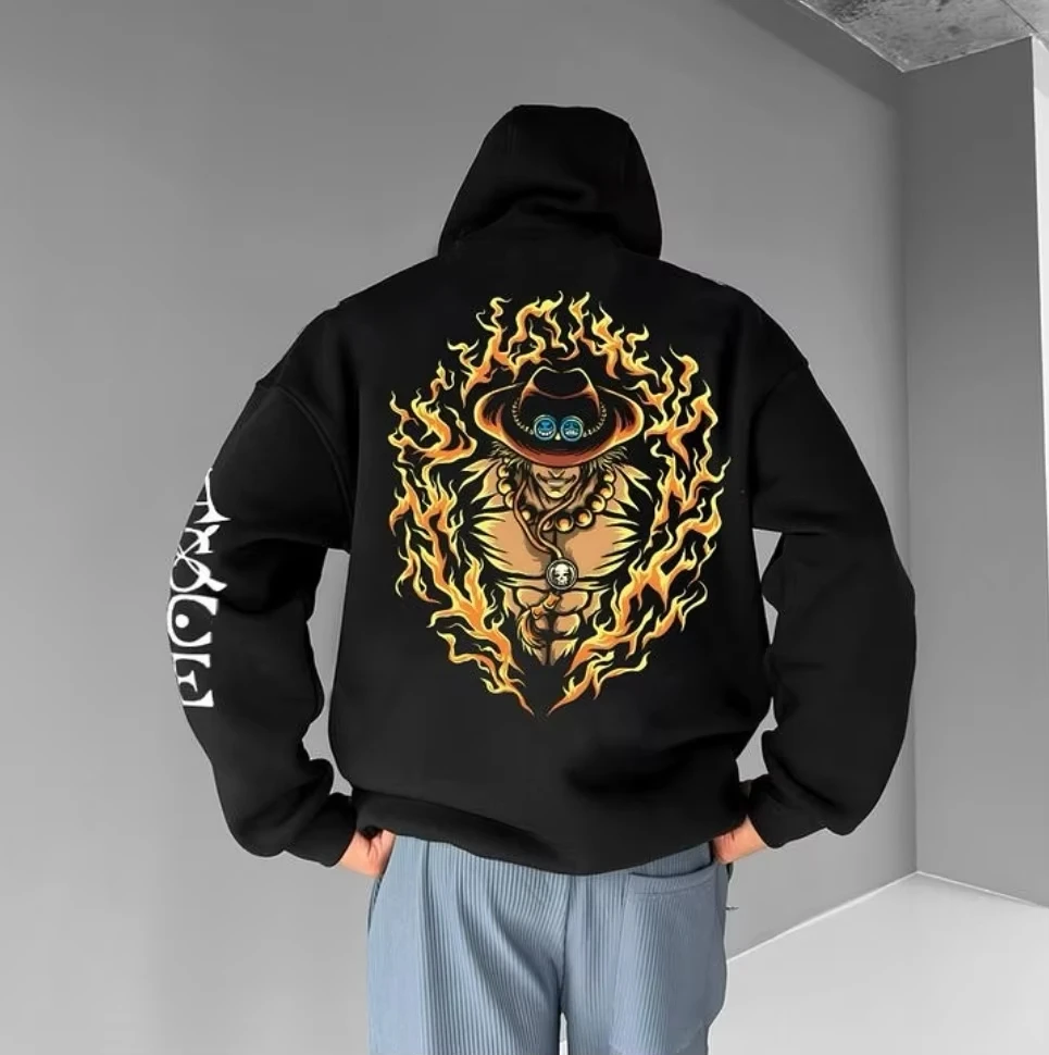 

Толстовки унисекс в стиле аниме, толстовки, мужская одежда, осень 202, женские пуловеры с длинными рукавами, свитера, топы, уличная одежда