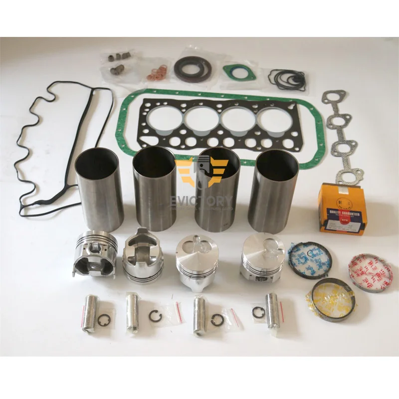 

Auto Parts 4K22D4T Rebuild Overhaul Kit Liner Gasket Piston Ring Bearing For Use DAYUN Truck Engine Parts