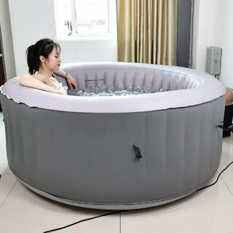 Portable Bathtub for Outdoor for Spa Anti-Corrosion Easy to Use Quick Drain Space Saving High Quality Sturdy Construction