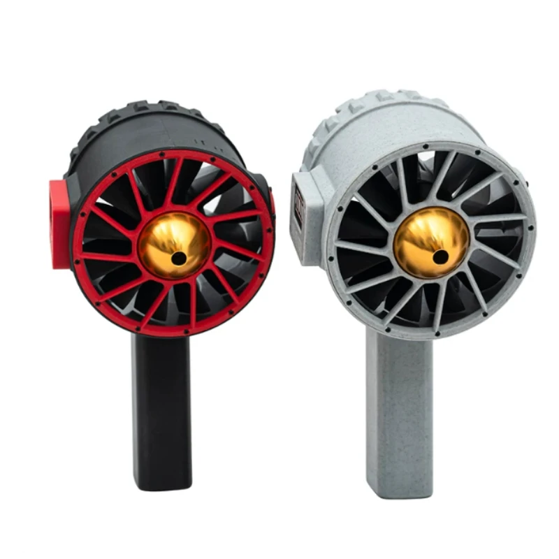 Large hand-held violent fan 90 metal brushless ducted turbine hair dryer car wash blowing water super snow removal artifact
