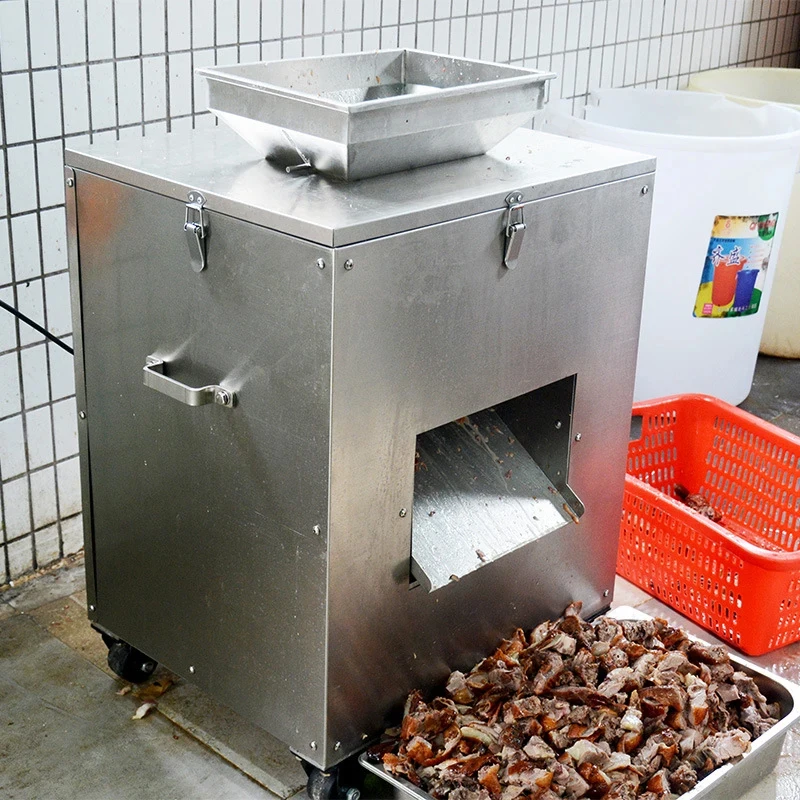 Fully Automatic Poultry Slicing And Cutting Machine Roasted Duck And Chicken Slicing Machine