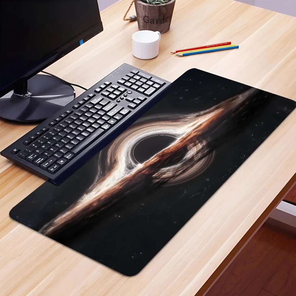 

1pc fantasy picture Event Horizon Non-slip Mouse Pad Suitable For Office Computers Laptops E-sports Game Desk Mats XXL Keyboard