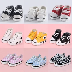Ob11 Dolls Shoes Cute High-top Shoes,Sneakers Canvas Shoes ,for Molly, P9, YMY, 1/12BJD Doll Accessories Toy Casual Shoes