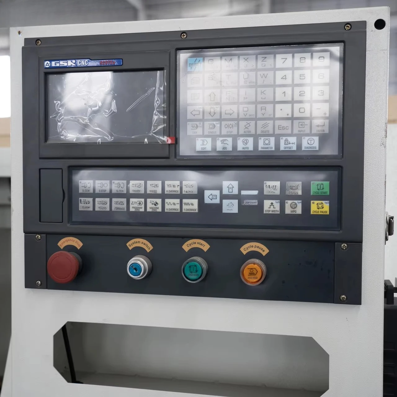CK6140-750 Medium Duty CNC Horizontal Lathe High Precision 0.02mm High Rigidity 1 Spindle for Metal Auto Parts Processing