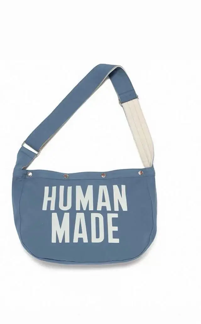 HUMAN MADE Canvas Tote Bag Heart Logo Large Shoulder Crossbody Daily Commute