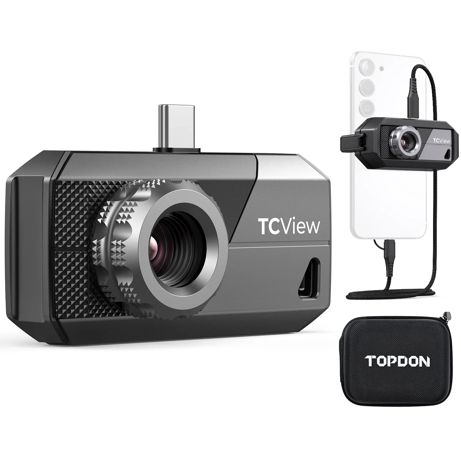 TOPDON TS001 mini mobile heat flir night vision thermal infrared imaging camera usb long range imager thermographi camera