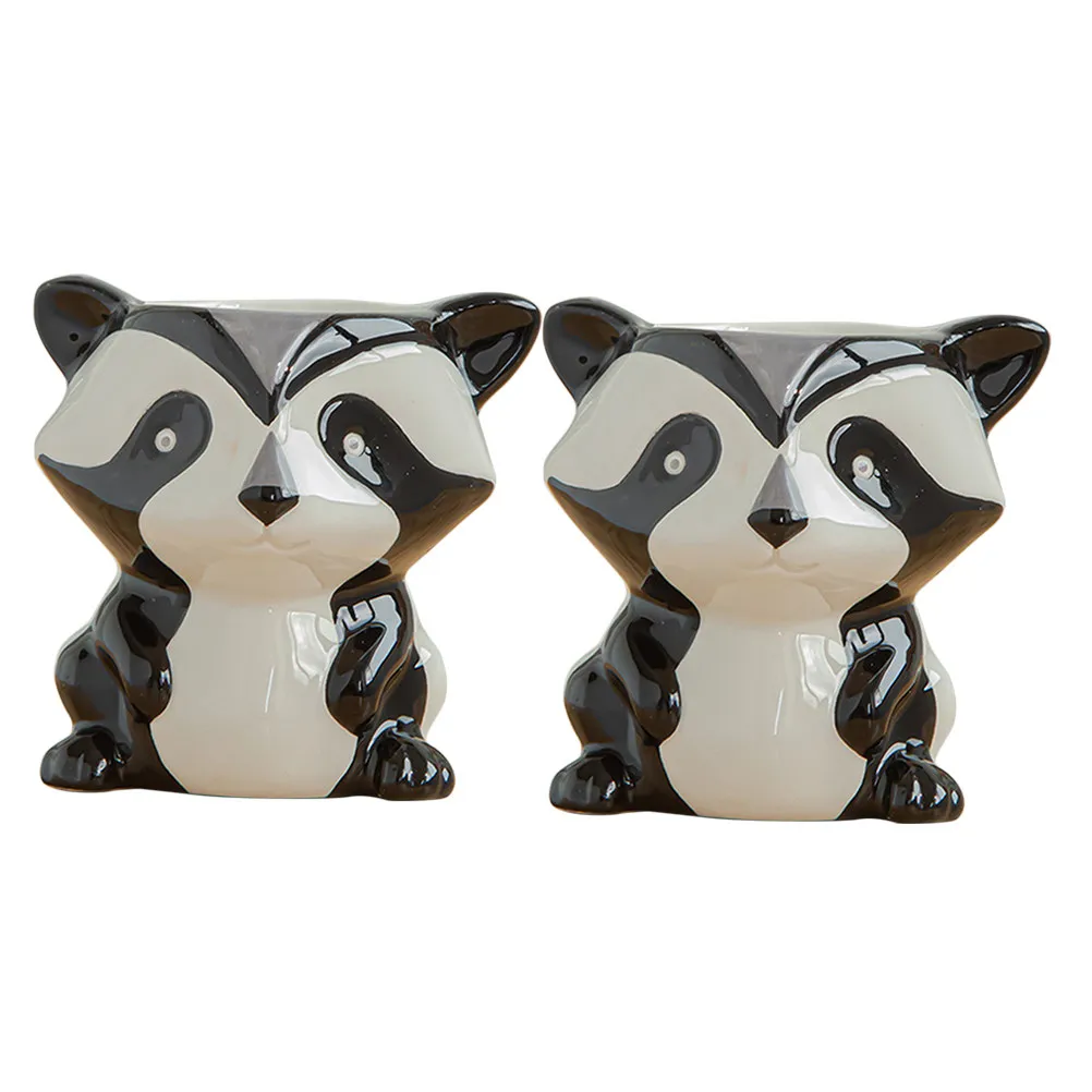 

2 шт. керамических кашпо для цветов и суккулентов в форме животных, настольный декор для офиса