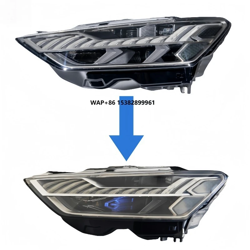 Upgrade to A7 A2019-2024 LED Headlights Matrix Head Lamp Assembly with Plug and Play Feature for A7 2019-2024