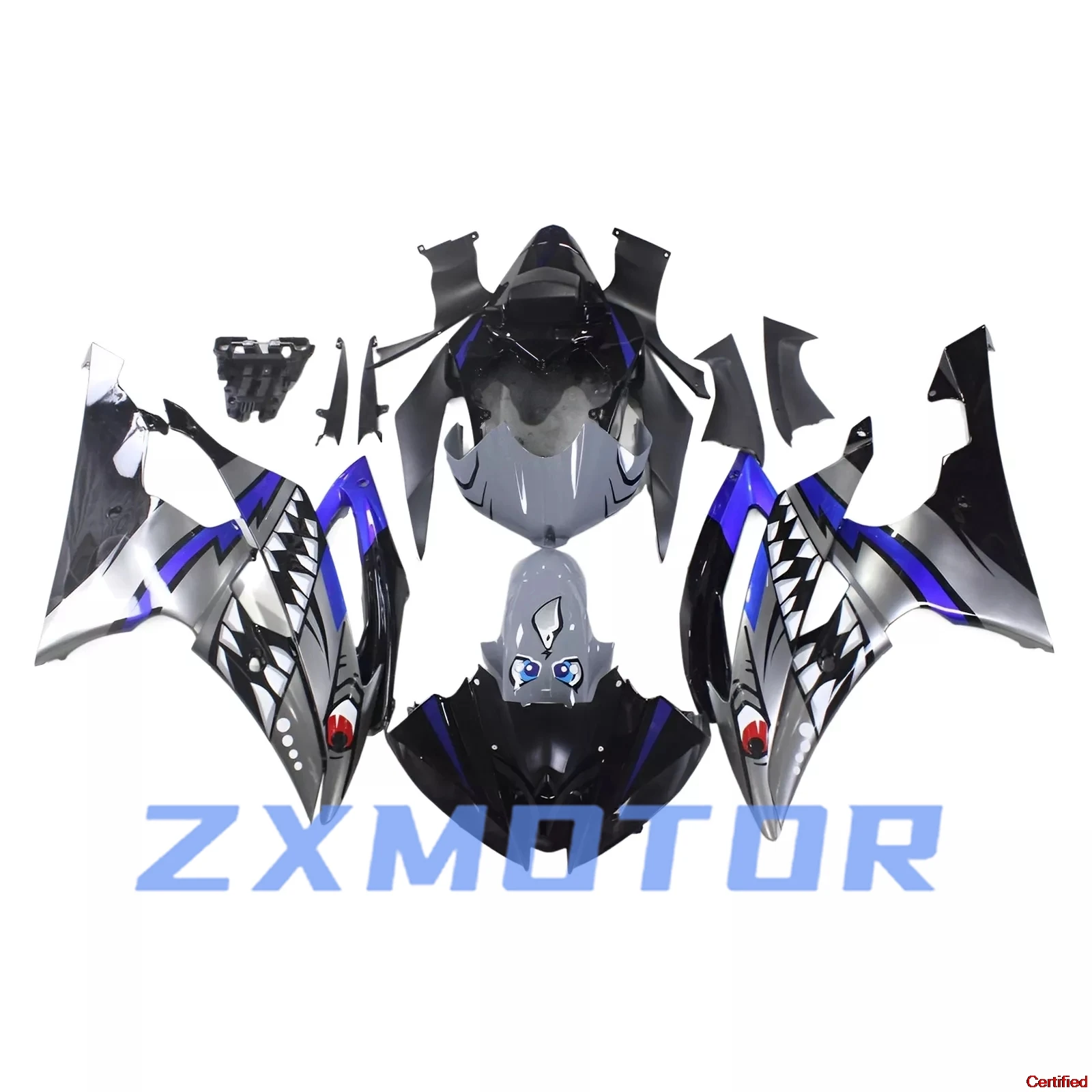 

OEM Fitment Fairings for YAMAHA R6 2008 2009 2010 2011 2012 2013 2014 2015 2016 Aftermaeket Motorcycle Fairing Kit Set YZF R6