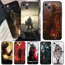 Game Dark Souls Case For iPhone 16 15 14 Pro Max Plus 13 12 Mini 11 Pro Max Back Cover
