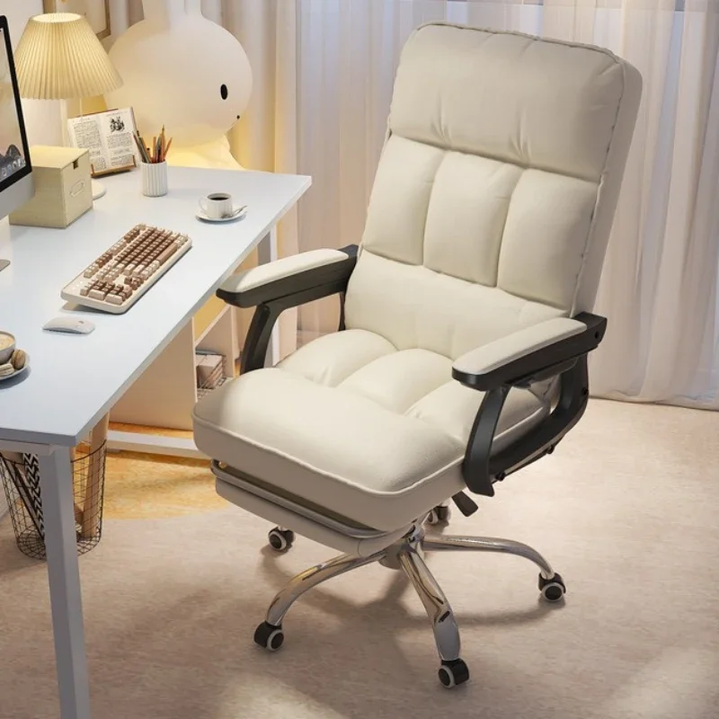 Computer Chair Gaming Chair Home Back Chair Comfortable Office Lifting Swivel Chair Girls Bedroom Learning Home Seat