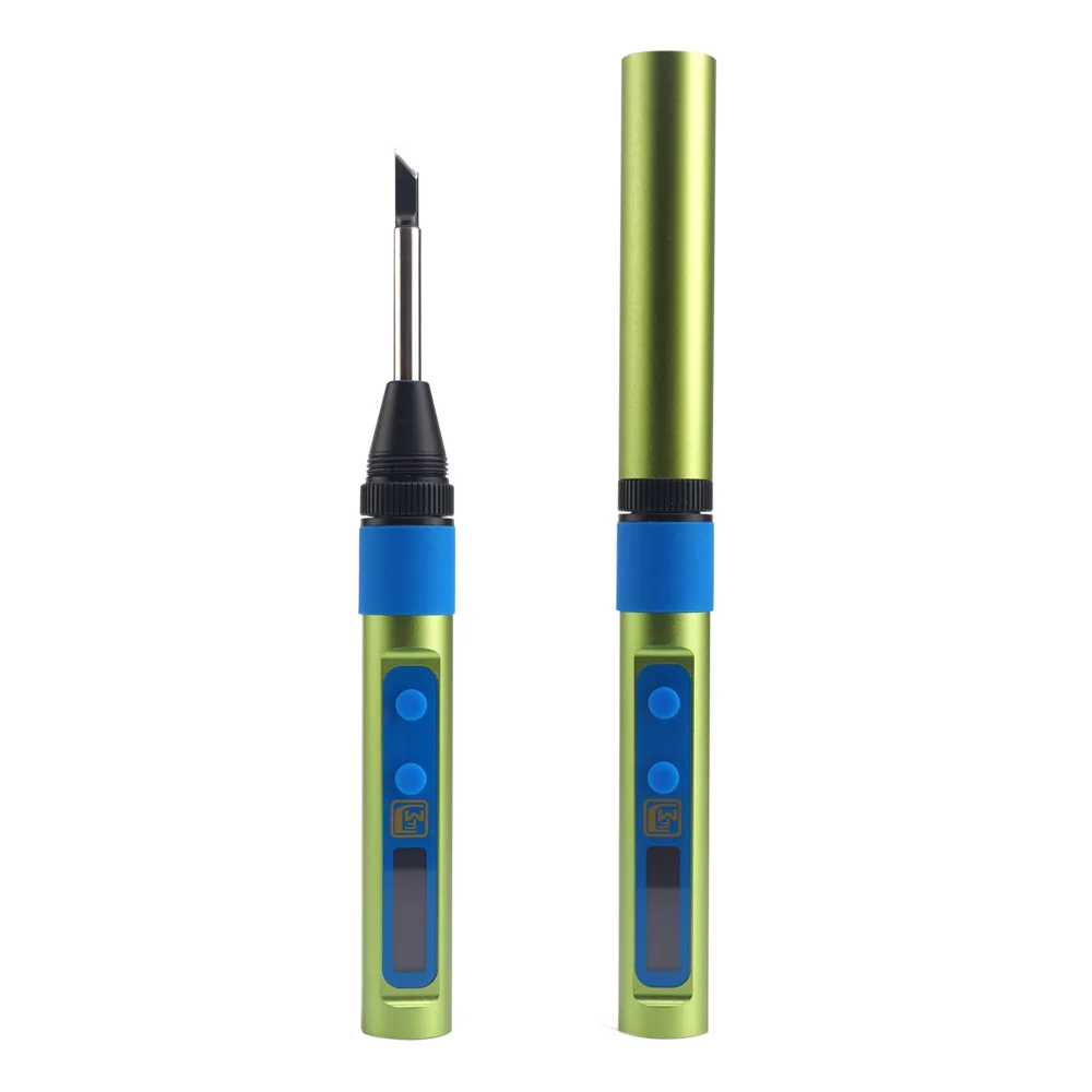 FMchip H-01 Smart Soldering Iron 2 IN 1 Tip TS-BC2 T65 Type-C 65W PD Temperature Aluminum Alloy Digital Solder Station Tools