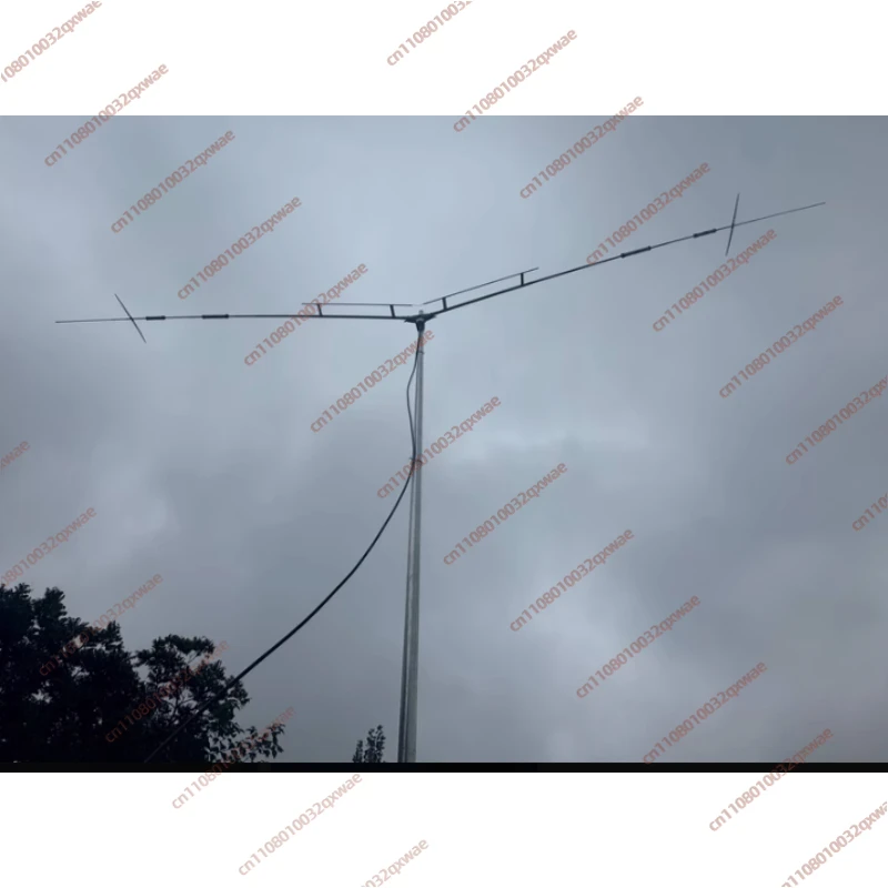 High-efficiency Short-wave Antenna 750V Positive V, 5-band Low-noise,with Excellent Performance