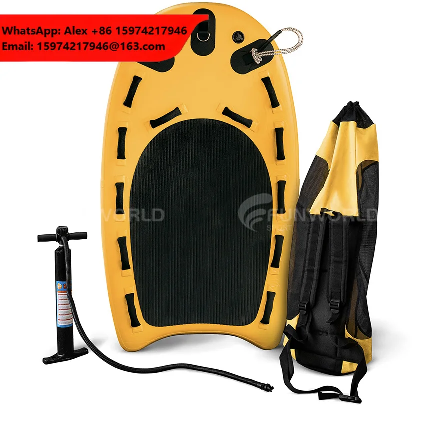 Factory Wholesale Inflatable Water Life Rescue Jet Ski Sled Rescue Board For Water Rescue