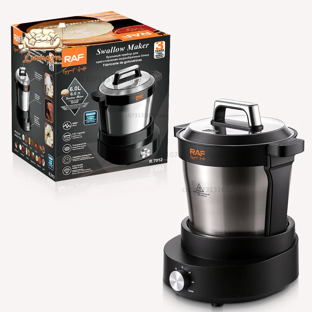 European cross-border 6L large-capacity African export FUFU machine cassava machine heating paste machine curry sauce
