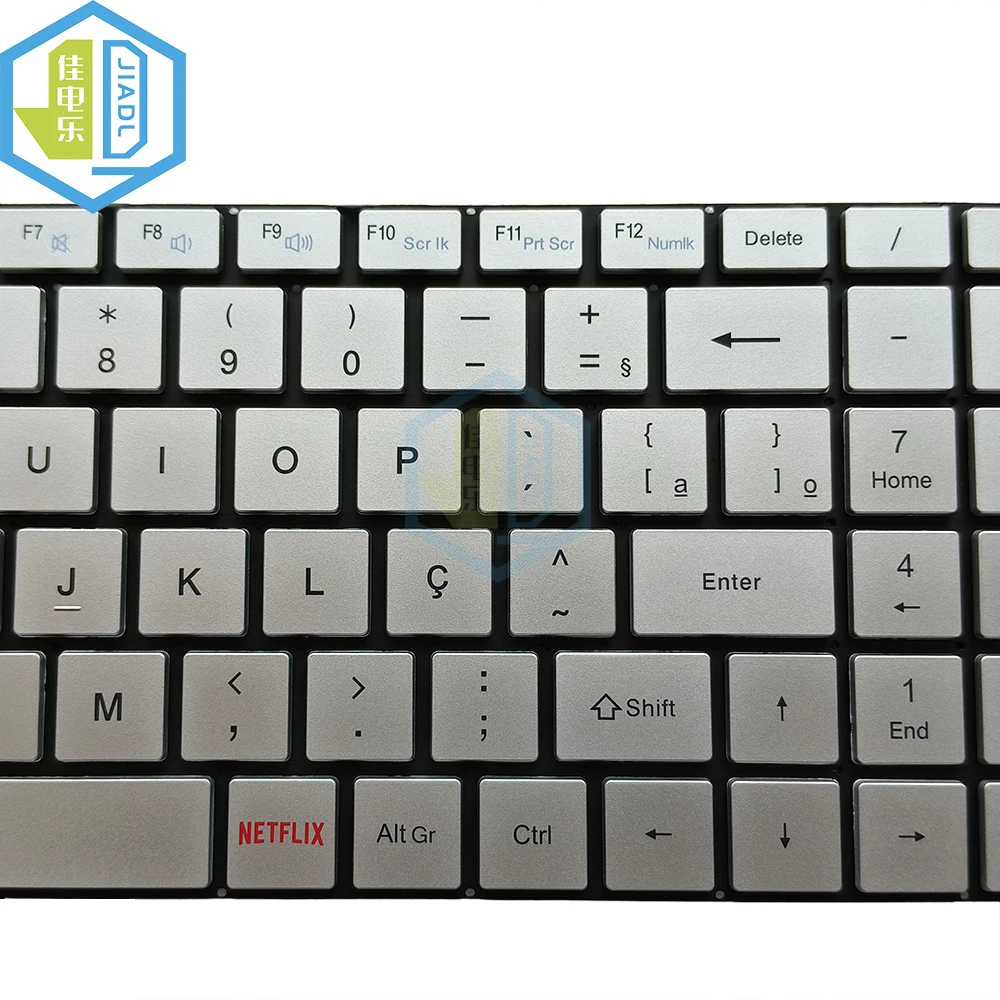 New BR Brazil Brazilian sliver laptop replacement Keyboard For MB3302002 PRIDE+K4211 PRIDE-K4211