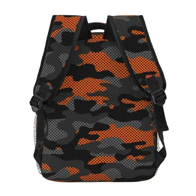 Camouflage Travel Backpack for Men Women Lightweight Student Bookbag Large Capacity Backpacks Casual Hiking Camping Daypack image 4