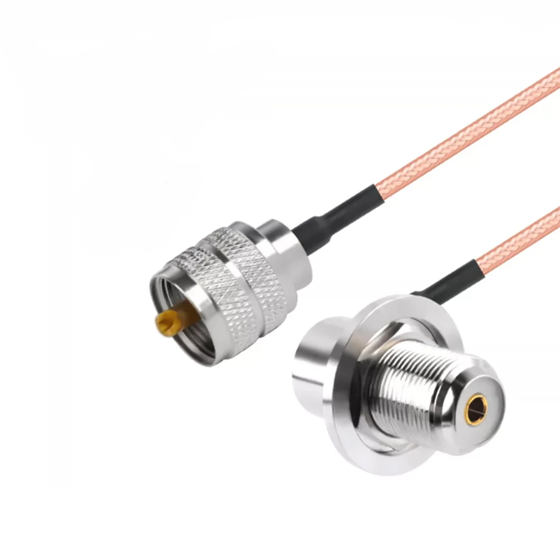 1pc UHF Male to Male Female Plug Jack Pigtail Cable RG142 15CM/30CM/50CM Low Loss NEW