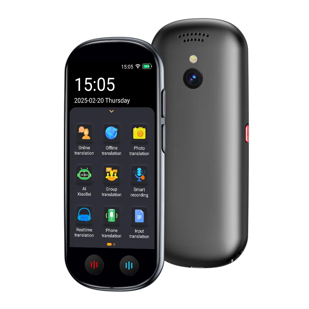 VORMOR Z9 AI Language Translator Device Portable 150 Languages Online Real Time Communication Translation