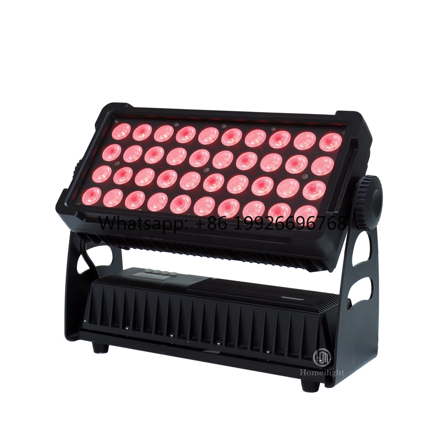 High Brightness 40*12W LED City Color Wash Lights Building Decoration  DJ 40pcs 12W RGBW Waterproof Flood Light